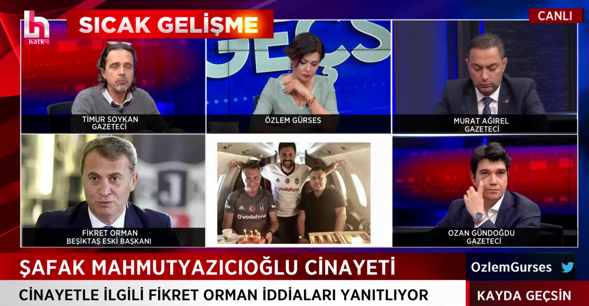 Fikret Orman Şafak Ece Erken HalkTV
