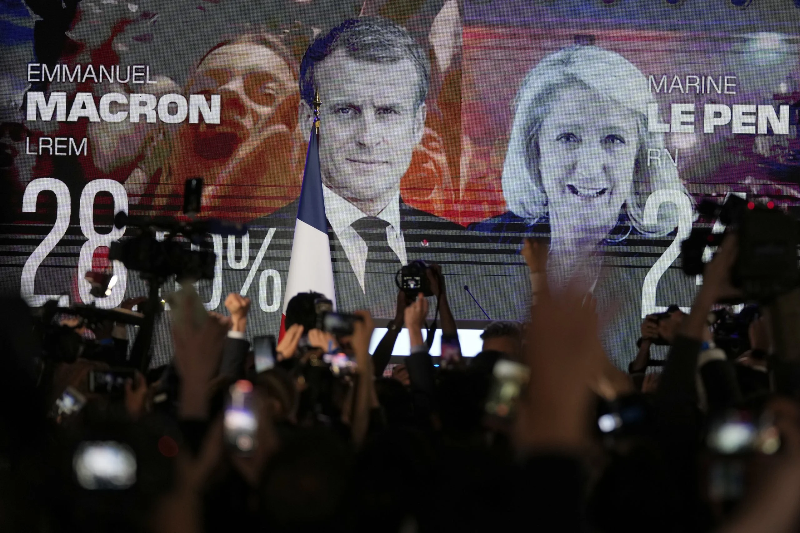 Macron ve Le Pen, ikinci turda 1 La Pen Macron scaled