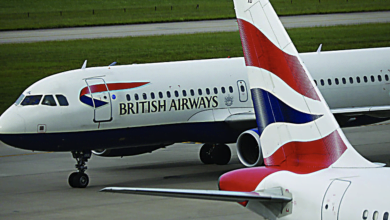 IAG Brtish Airways Kara Gecti