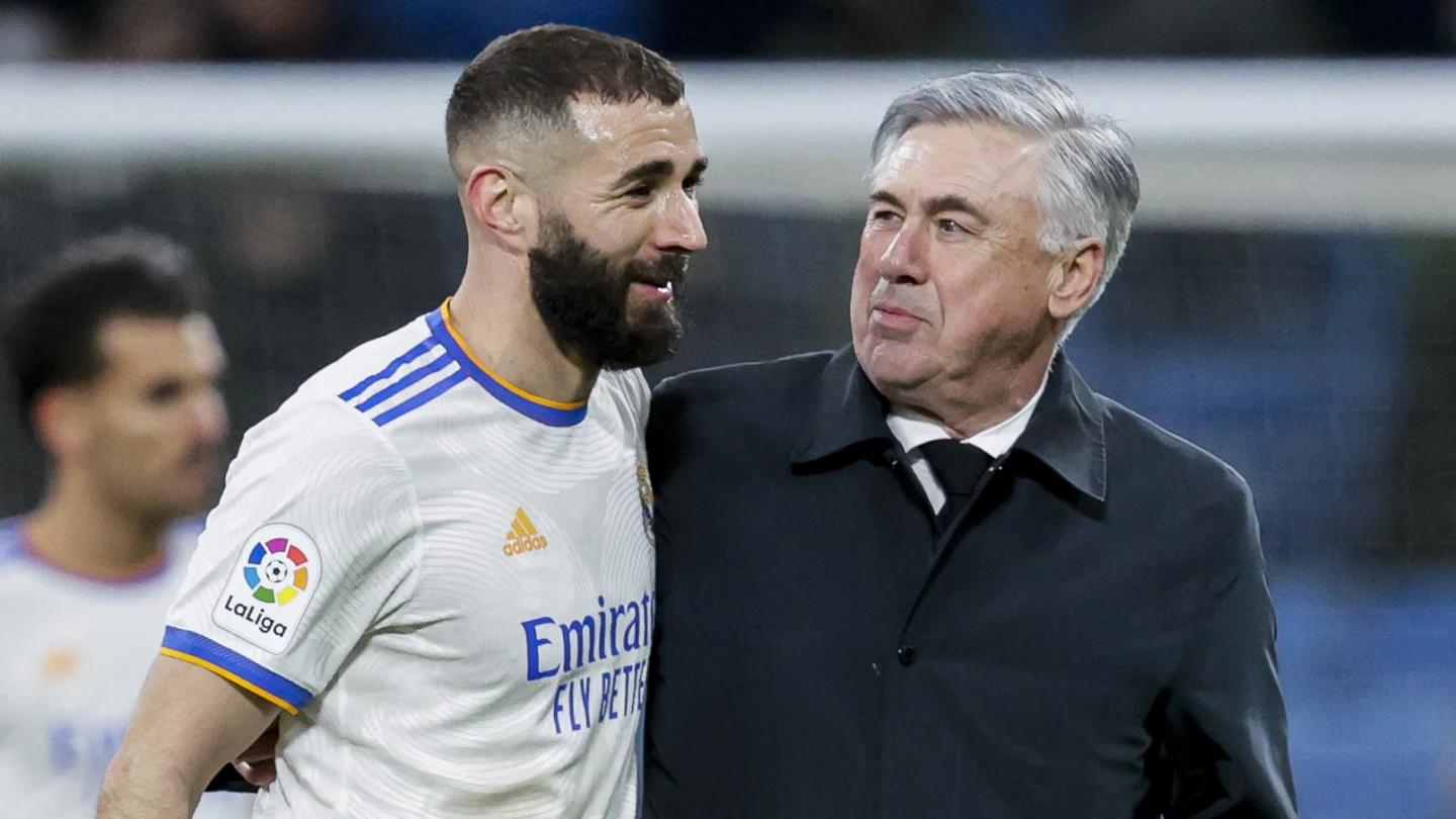 Carlo Ancelotti Karim Benzema NationalTurk Haber