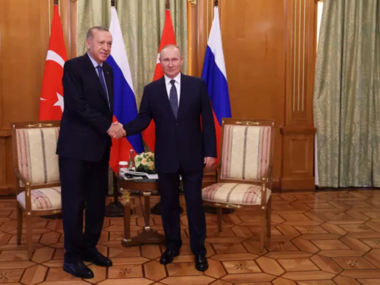 Cumhurbaşkanı Erdoğan ve Putin Soçi’de buluştu 1 Cumhurbaşkanı Erdoğan ve Putin