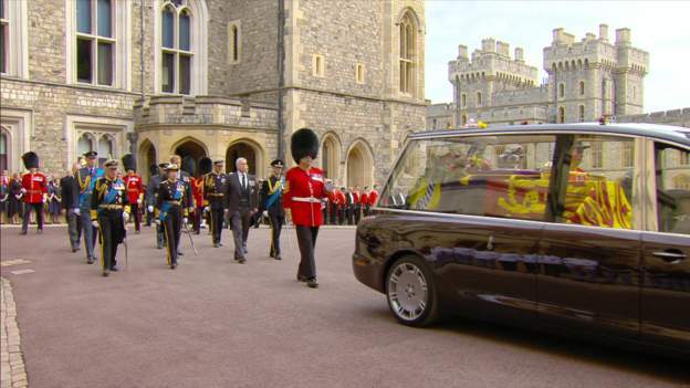 İngiltere Kraliçesi 2. Elizabeth'in resmi cenaze töreni yapıldı