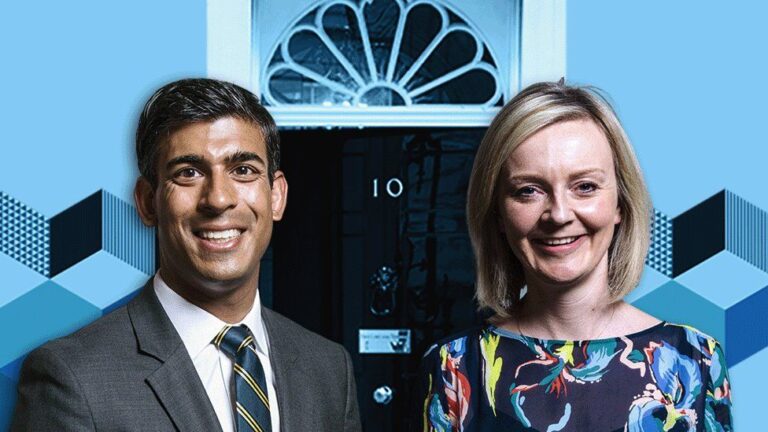 İngiltere Başbakanı adayları Liz Truss Rishi Sunak.