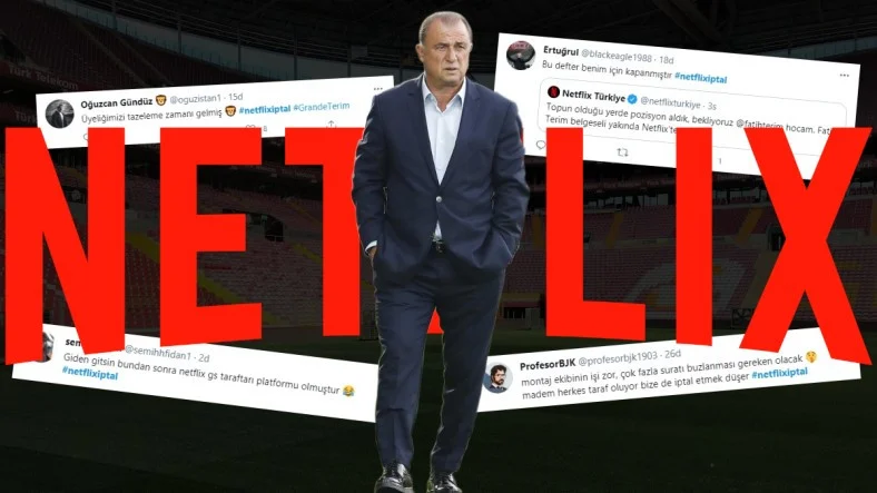 Netflix Fatih Terim Belgeseli tepkiler