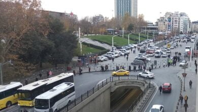 Taksim ve Çevresinde Olağanüstü Güvenlik Önlemleri 12 taksim polis
