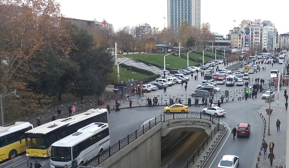 Taksim ve Çevresinde Olağanüstü Güvenlik Önlemleri