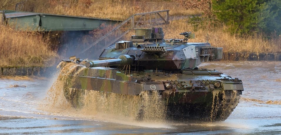 Almanya Ukrayna'ya 14 "Leopard" Tank Verecek
