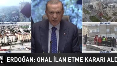 deprem ohal ilani