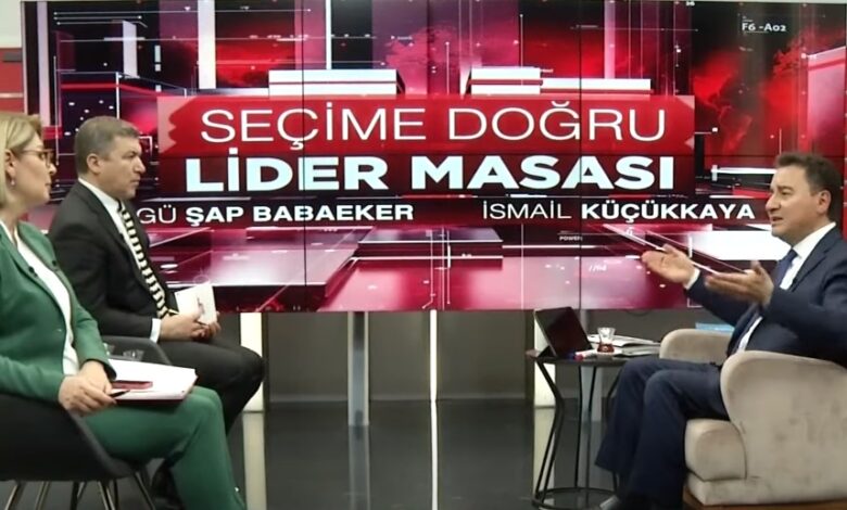 Ali Babacan Halk TV Yayınına Katıldı