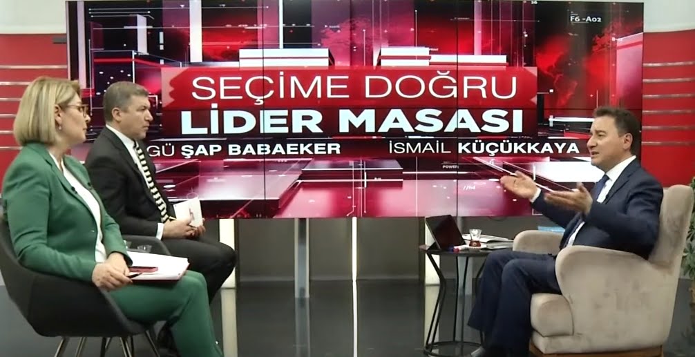 Ali Babacan Halk TV Yayınına Katıldı