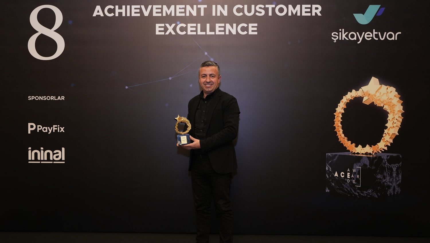 Kale Alarm'a A.C.E Awards Müşteri Memnuniyeti Ödülü 1 Kale Alarm - Kerem Özkan