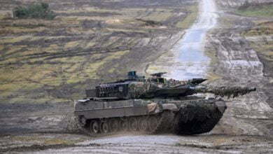 10 Leopard Tankı Ukrayna'ya Teslimatı Tamamlandı