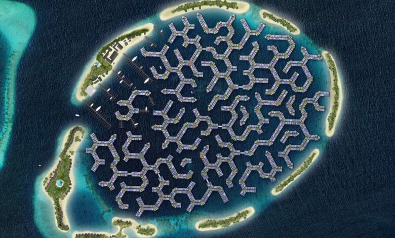 Maldivler'i Kurtaracak Proje: Yüzen Şehir 21 Maldivler Yüzen Şehir ile Kurtulacak