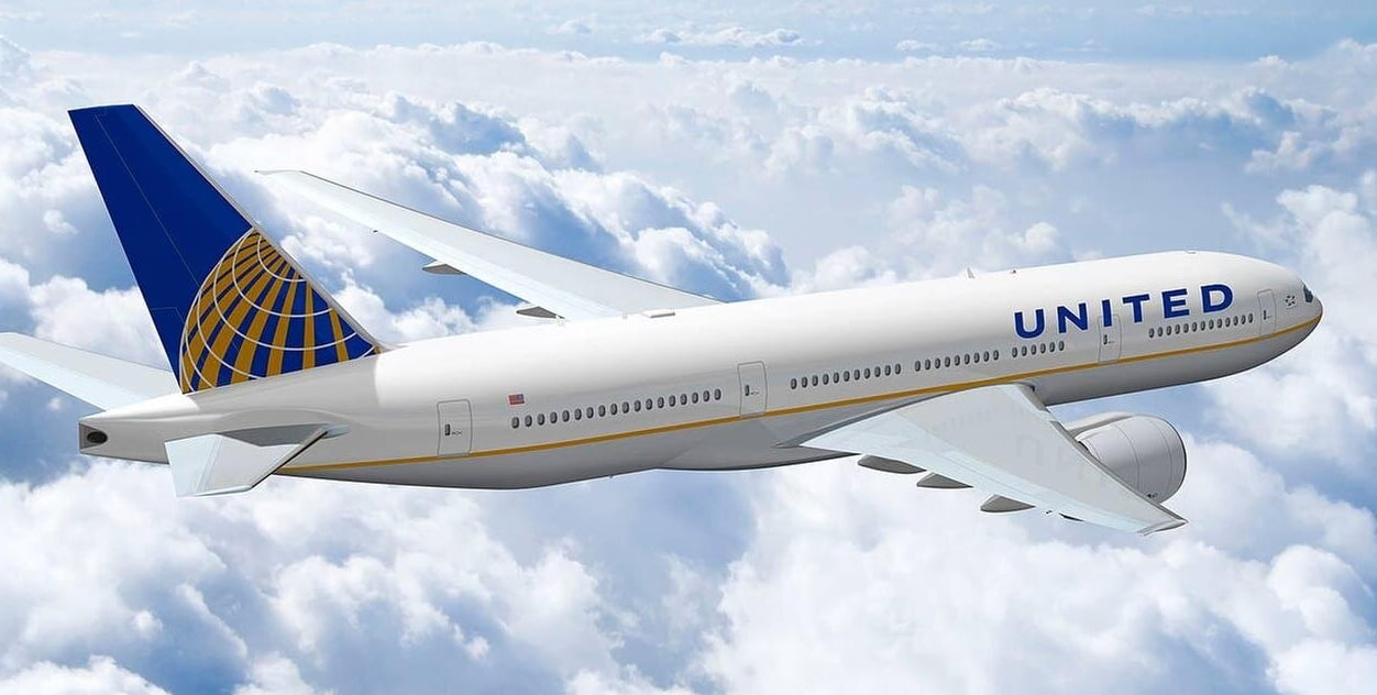 United Airlines Uçağında Alarm! 1 United Airlines