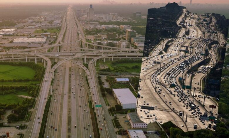 Dünyanın En Geniş Otoyolu: 26 Şerit! 9 Dünyanın En Geniş Otoyolu