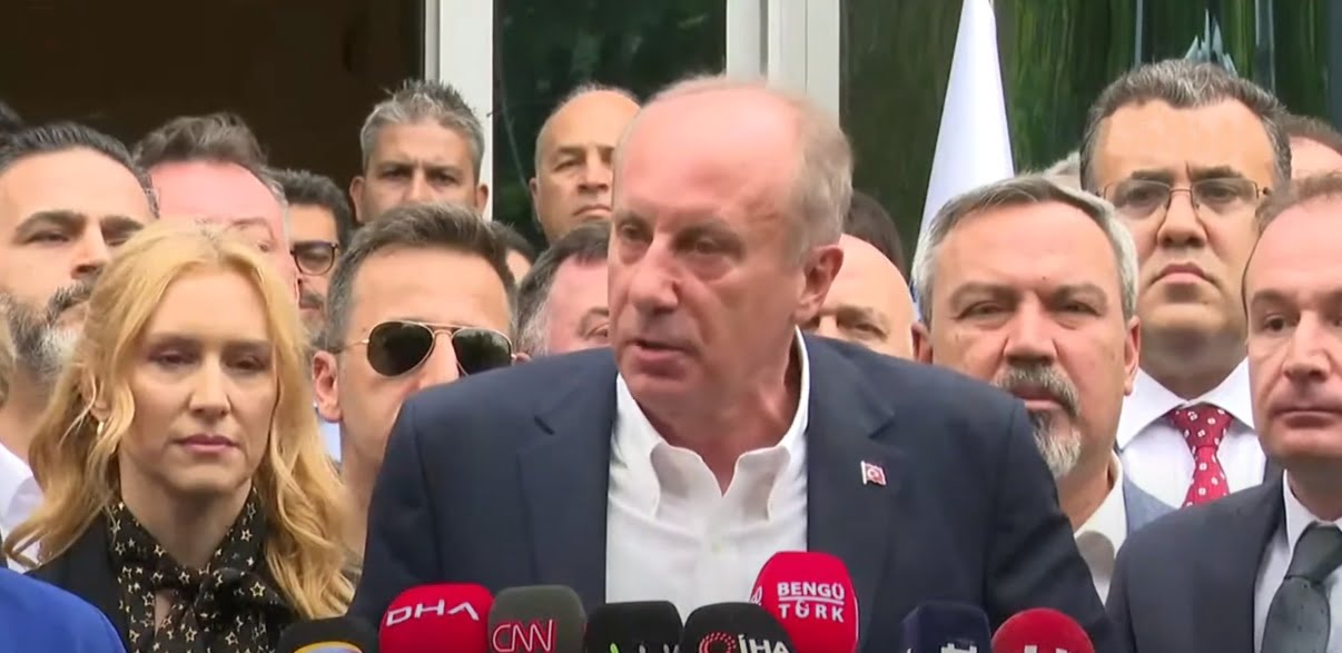 Muharrem İnce Çekildi, Partisine Oy İstedi 1 Muharrem İnce