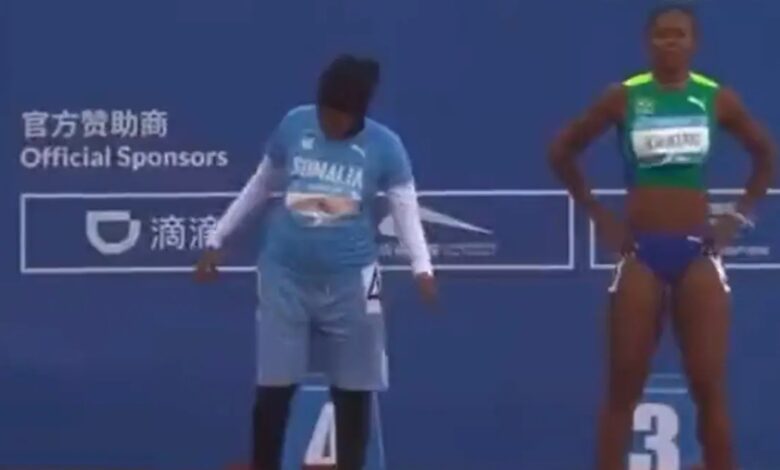 Somalili 100 Metre Koşucusu Günün Trajikomik Olayı 3 somalili atlet 100 metre