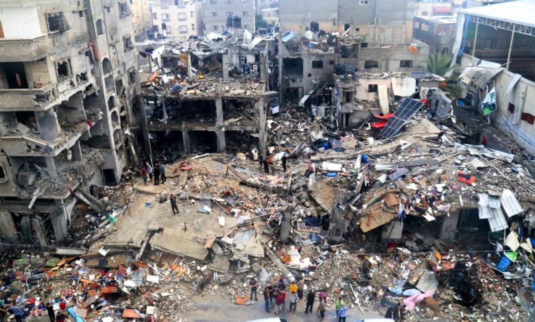 Birleşmiş Milletler tarafından yapılan açıklamada Gazze'de yaşanan yıkımı 'deprem' ifadesiyle tarif edildi.