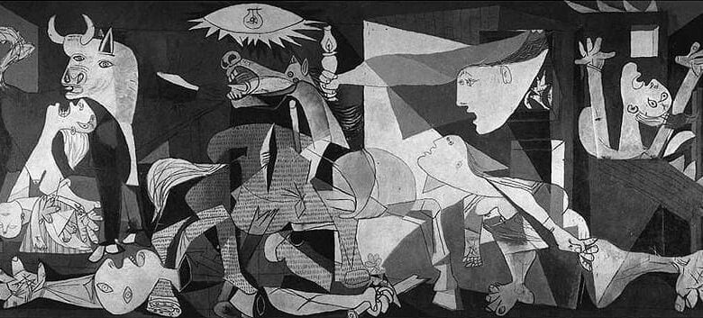 Pablo Picasso ve Guernica, 1937