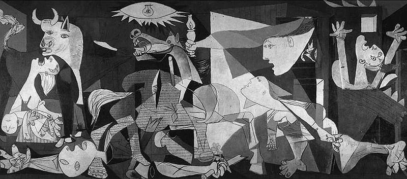 Pablo Picasso ve Guernica, 1937