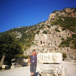 Aziz Nikolas'ın piskoposluk yaptığı Myra antik kenti ve kilisesinden fotoğraflar