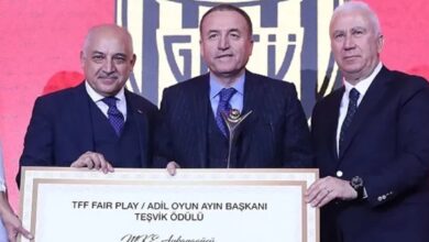 Faruk Koca Fair Play Ödülü ile