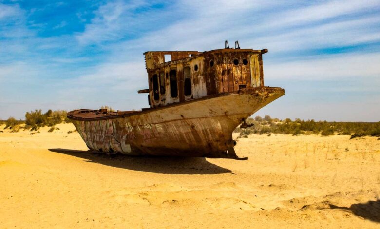 Moynak Gemi Mezarlığı: İnsan Tahribatının Simgesi 6 Moynak Gemi Mezarlığı