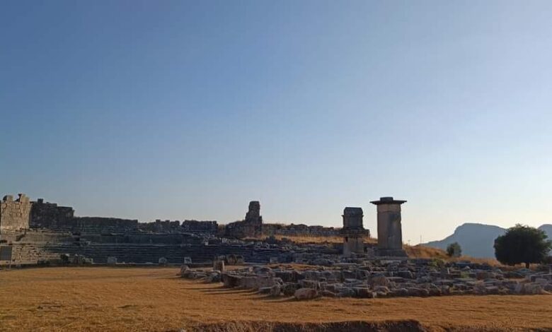 Tarihe, Anadolu'ya ve medeniyete ışık saçan, Işık Ülkesi; Likya! 9 Xanthos