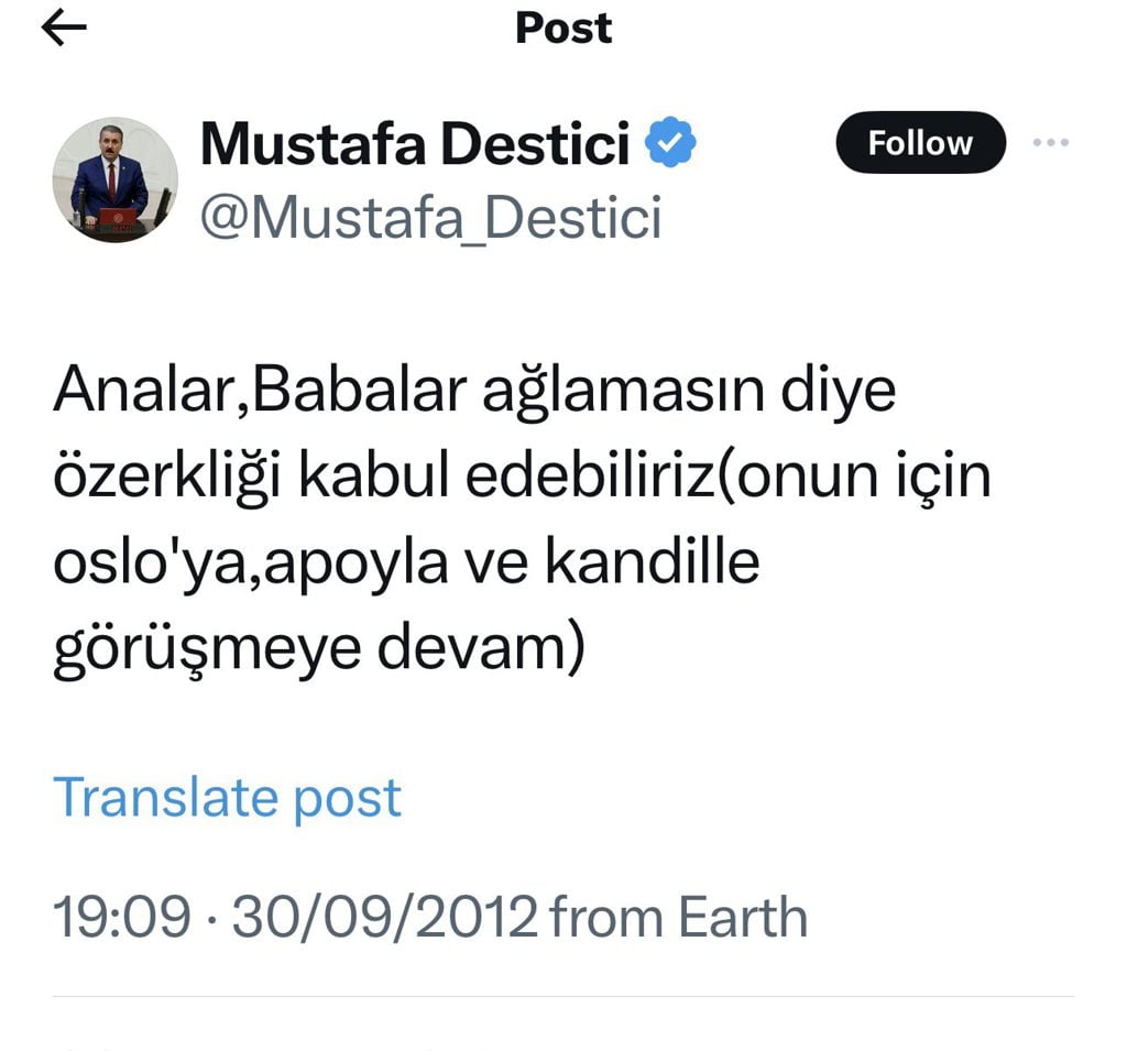 mustafa destici ozerklik