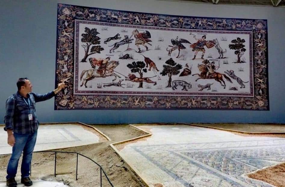 Antik Edessa'nın Şanlıurfa'ya armağanı; Haleplibahçe Mozaikleri ve Amazonlar! 1 Amazon Mozaiğinin Replikası