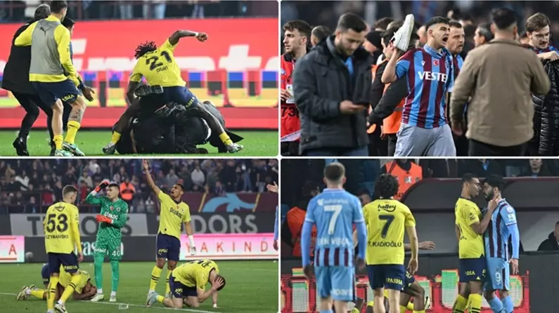 Trabzonspor Fenerbahçe maçındaki olaylar nedeniyle 12 kişi gözaltına alındı