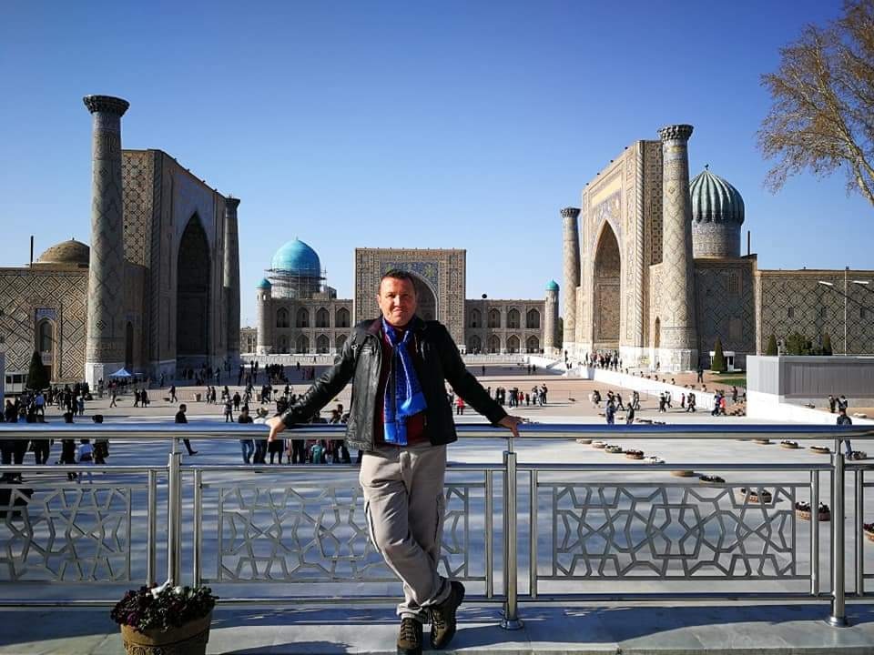 Metin Yılmaz Registan Meydanı'nda