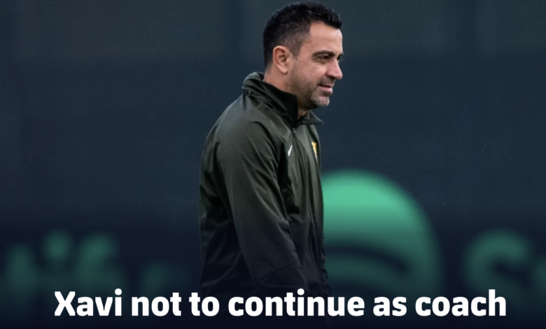 Barcelona resmen açıkladı: Xavi Hernandez dönemi sona erdi