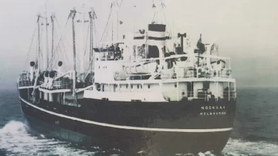 Avustralya'da 55 yıl önce 21 kişinin öldüğü MV Noongah gemisinin enkazına ulaşıldı.