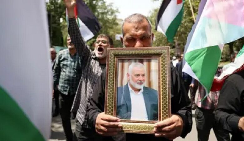 ismail heniyye tahranda cenaze