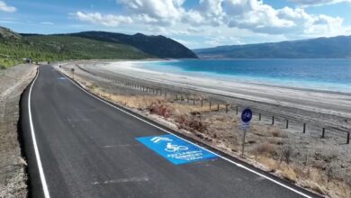 "Asfalt yakın zamanda göle dökülecek" 1 "Asfalt yakın zamanda göle dökülecek"