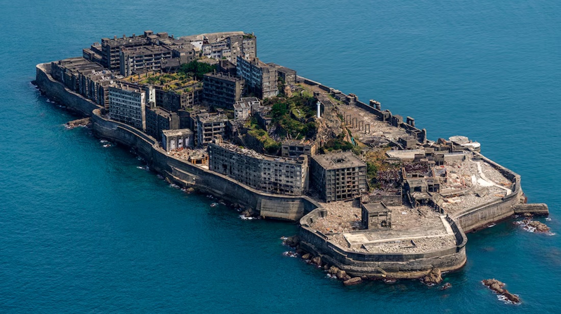 Hashima Adası: Japonya'nın beton hayalet adası 1 Hashima Adası