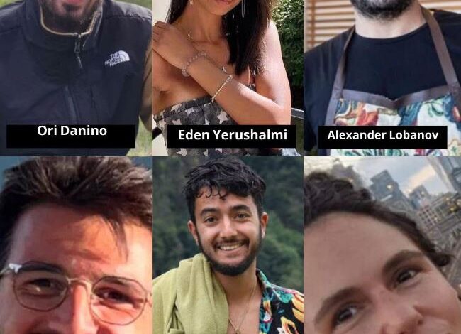 israil 6 rehinenin cesedine ulasildi