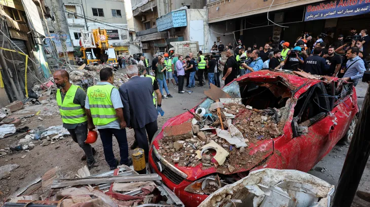 İsrail'in Lübnan'a düzenlediği saldırılarda 23 kişi öldü 1 israil lubnan saldiri 23 kisi oldu