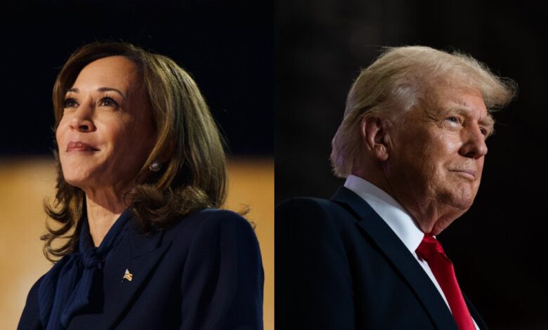kamala harris trump karsilasti