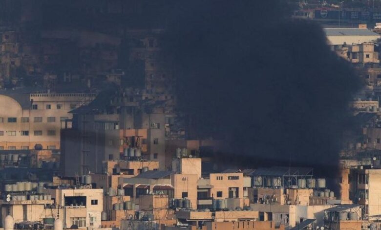 israil beyrutu yeniden vurdu