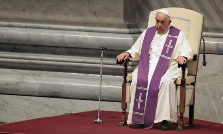 papadan orta dogu mesaji