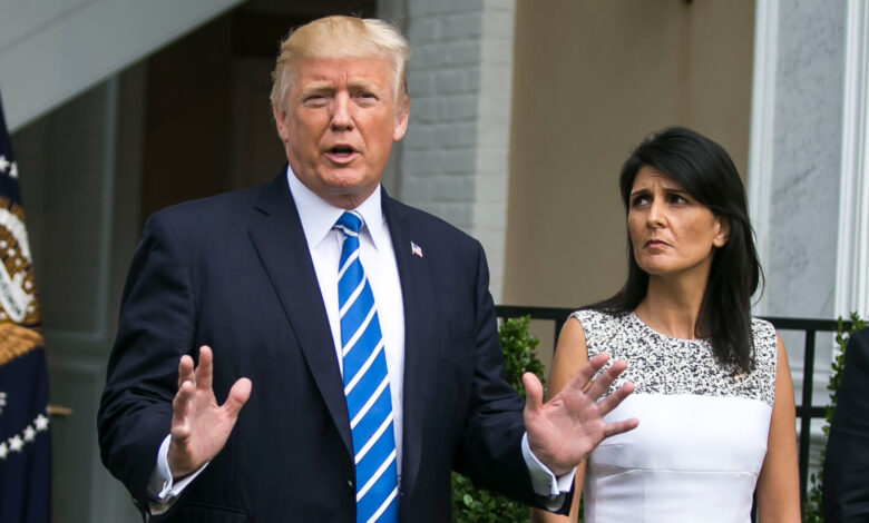 donald trumpin pompeo yer yok