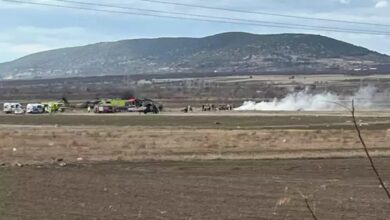 Isparta'da helikopter düştü: 6 şehit 17 Isparta Keçiborlu'da Helikopter Kazası