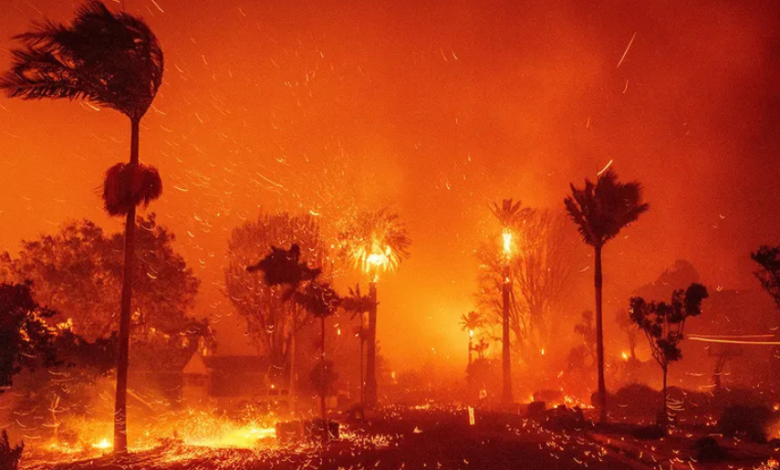 los angelesta yanginlarla mucadele