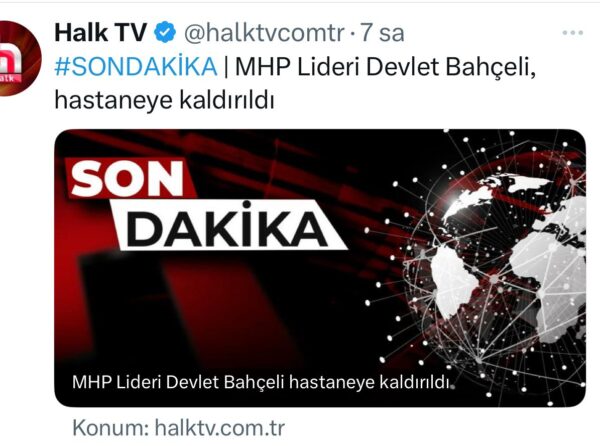 Devlet Bahceli Halk tv