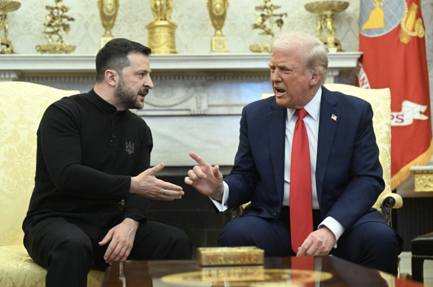 Donald Trump, Zelenskiy'ye bağırdı: "Üçüncü Dünya Savaşı'yla kumar oynuyorsun." 1 Donald Trump, Zelenskiy'ye bağırdı: "Üçüncü Dünya Savaşı'yla kumar oynuyorsun."