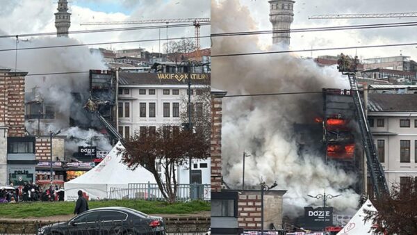 Yangın Mısır Çarşısını Vurdu. 2 Bugün 13:00 sularında yaşanan yangın vatandaşları korkuttu, ancak can kaybı olmaması yüreklere su serpti