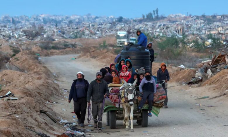 İsrail, Hamas ile yapılan geçici ateşkes anlaşmasının bir parçası olarak Gazze'yi ikiye bölen Netzarim Koridoru’ndan askerlerini çekmeye başladı.