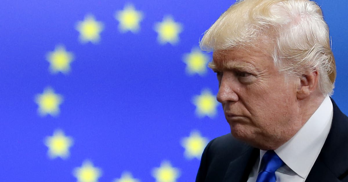 Donald Trump Gümrük Üzerinden Avrupa'ya Kritik Hamle Yaptı 1 Donald Trump Gumruk Avrupa